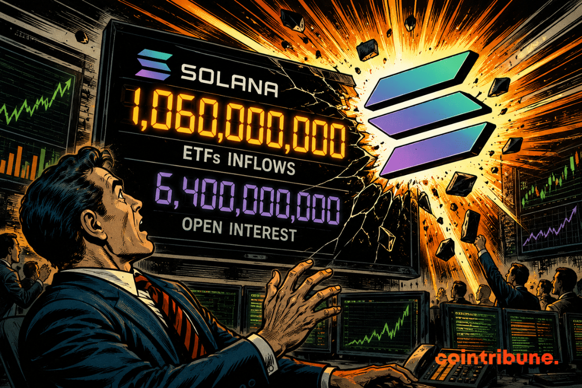 1.06 billion accumulated on SOL ETFs and $6.4B open interest: Demand returns to Solana