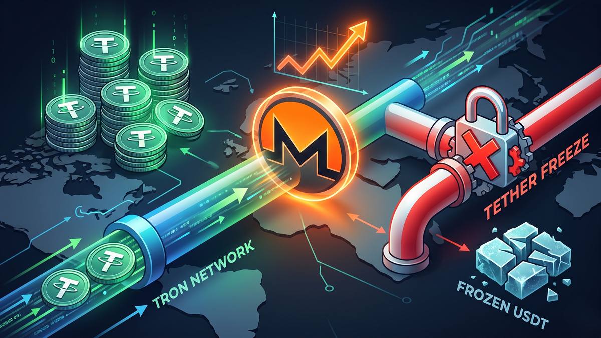 $120M in USDT Flows Into Monero, Prompting Tether to Freeze Millions
