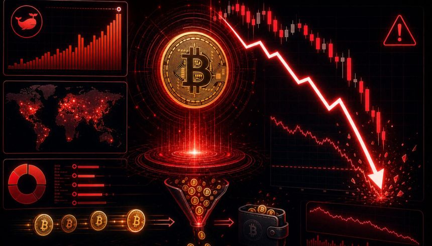 14,600 Bitcoin Sold in Profit in One Day: Here Is How BTC's Own Structure Broke It Below $80K