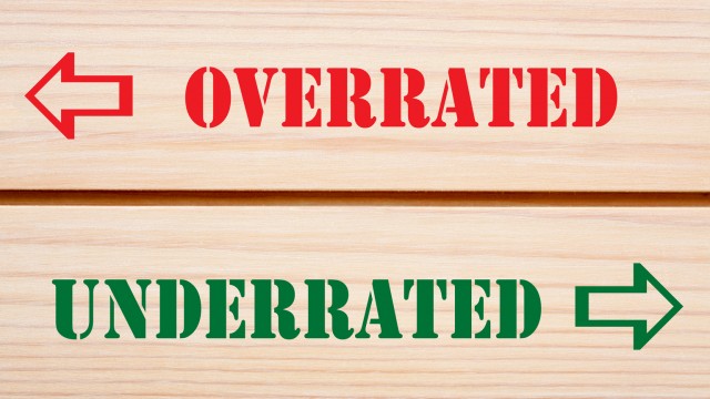 2 Very Overrated And 2 Very Underrated Big Dividend Stocks