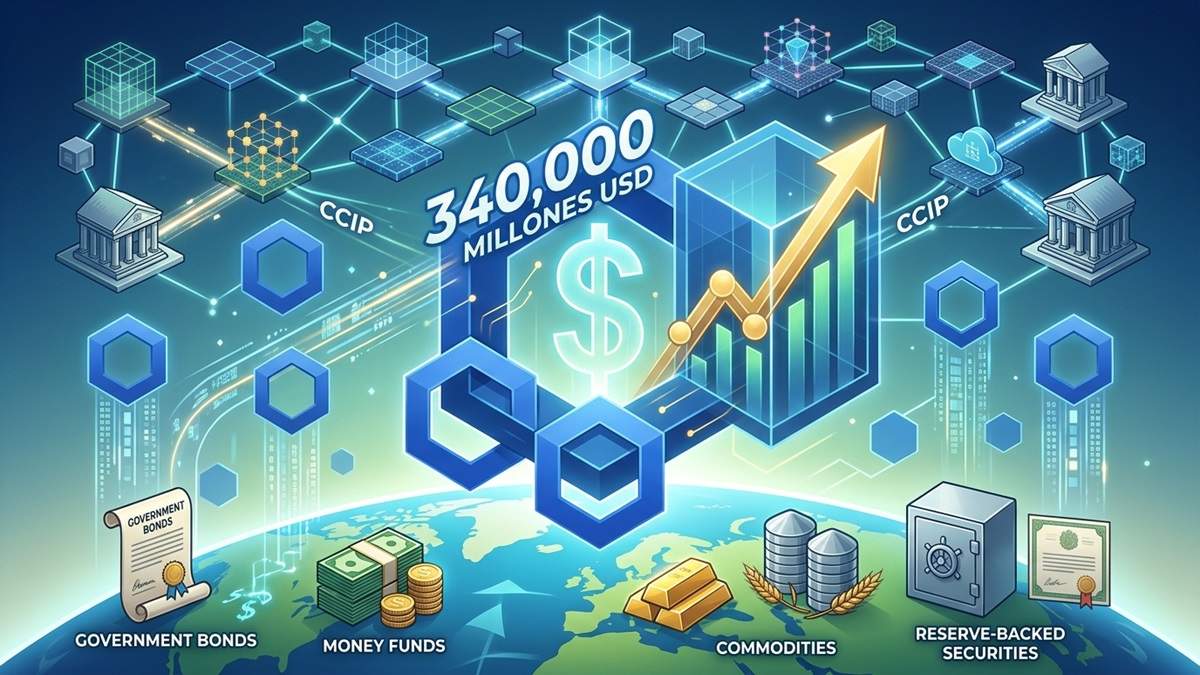 $340B Milestone: Chainlink Reveals Massive Growth in Onchain Real-World Assets