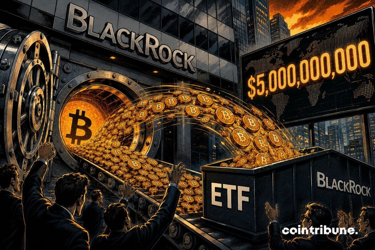 $5 Billion in Bitcoin is Directly Converted Into BlackRock's ETF