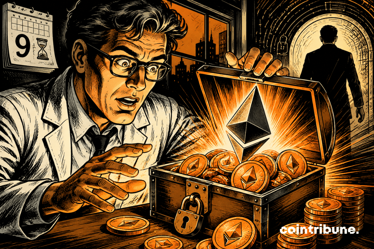 A researcher releases 2 million dollars in ether locked for nine years in an ICO contract
