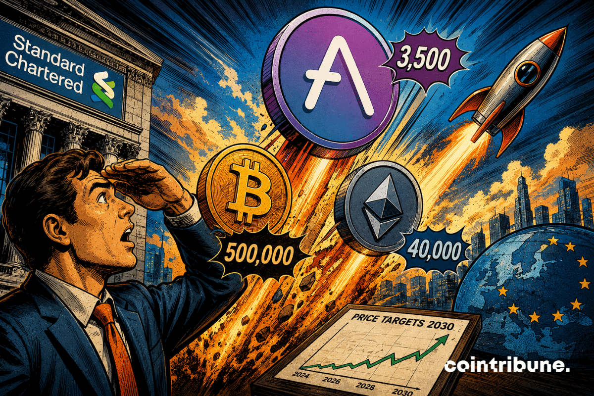 Aave crypto at $3,500: Standard Chartered's Ultra-Bullish Bet