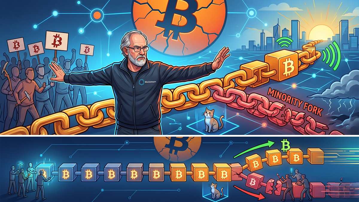 Adam Back Warns Controversial Proposal Could Trigger a Bitcoin Chain Split
