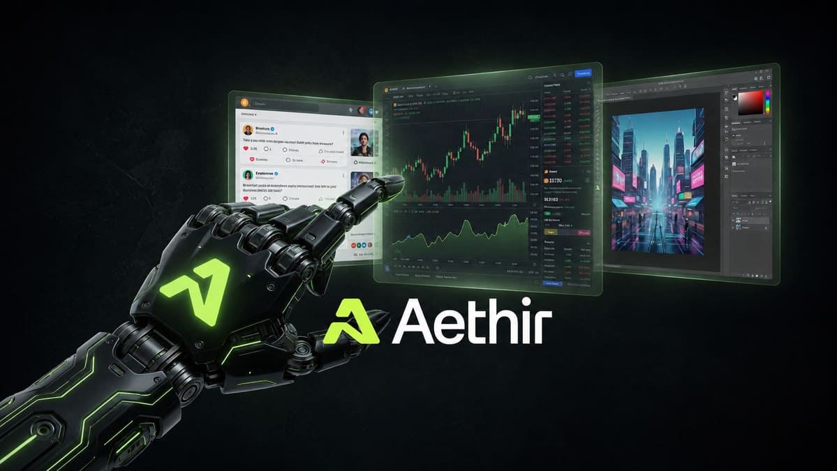 Aethir Claw Showcases Powerful AI Agent Use Cases Through Its New MaaS Layer