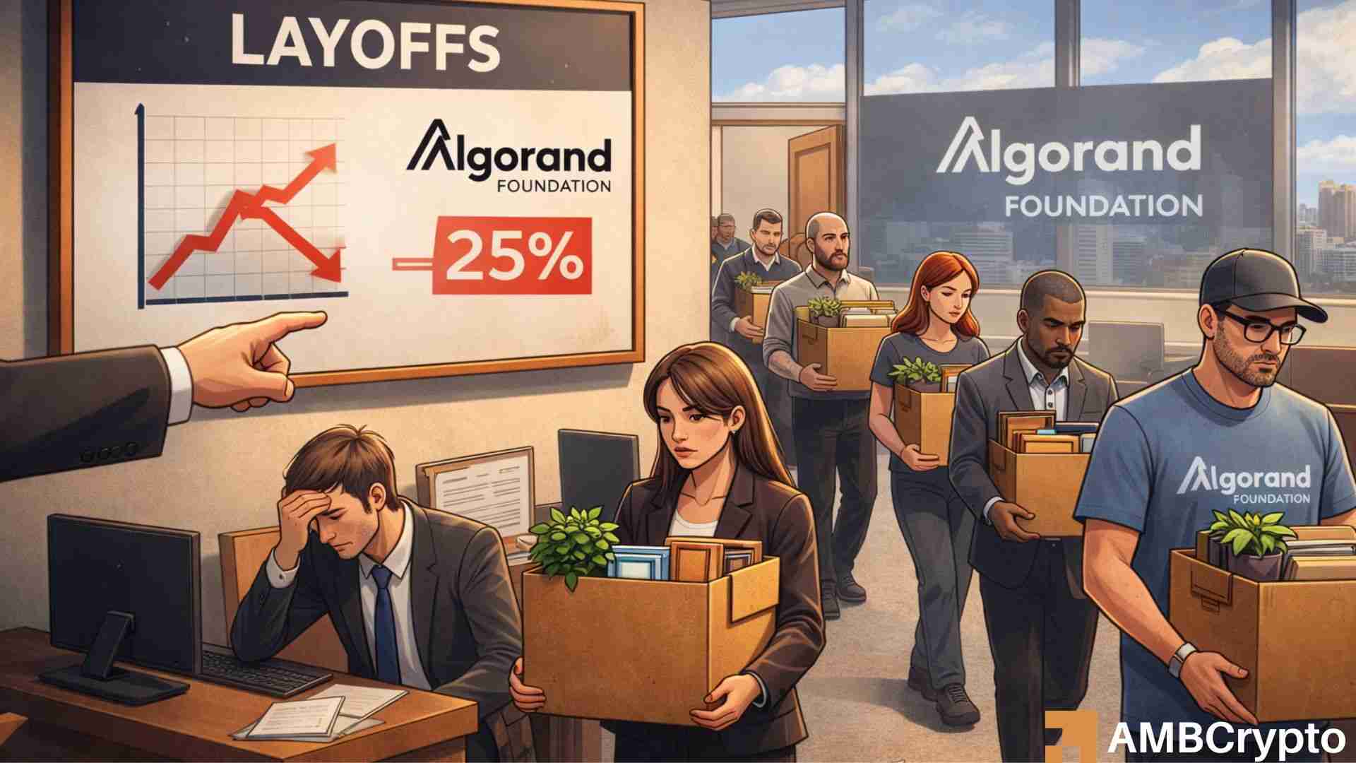 Algorand Foundation cuts 25% of workforce, citing macro and market pressures