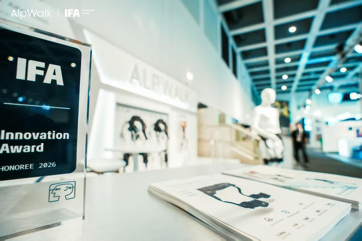 AlpWalk S1 Closes Out Berlin 2026 as an IFA Innovation Award Honoree