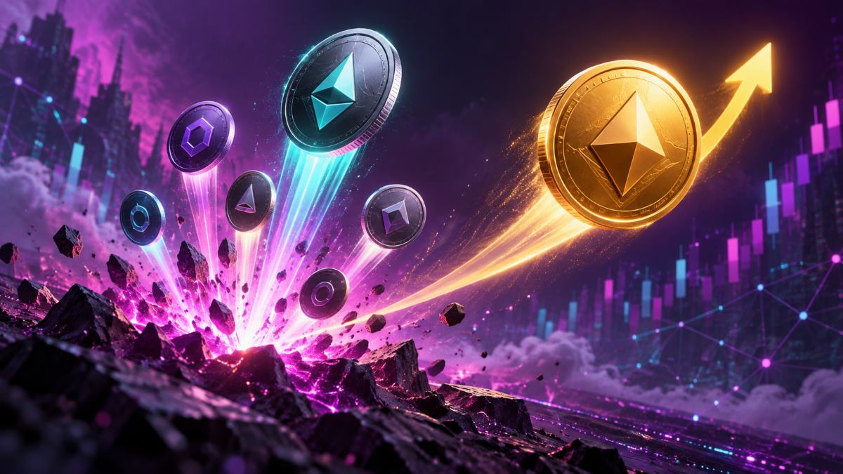 Altcoins Explode: HYPE Leads, Bitcoin Rebounds Toward $78,000