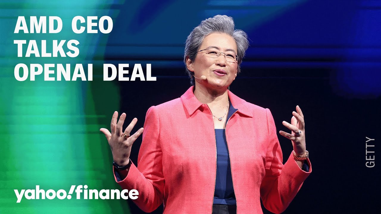 AMD & OpenAI ink multibillion-dollar deal: AMD CEO says 'bold moves