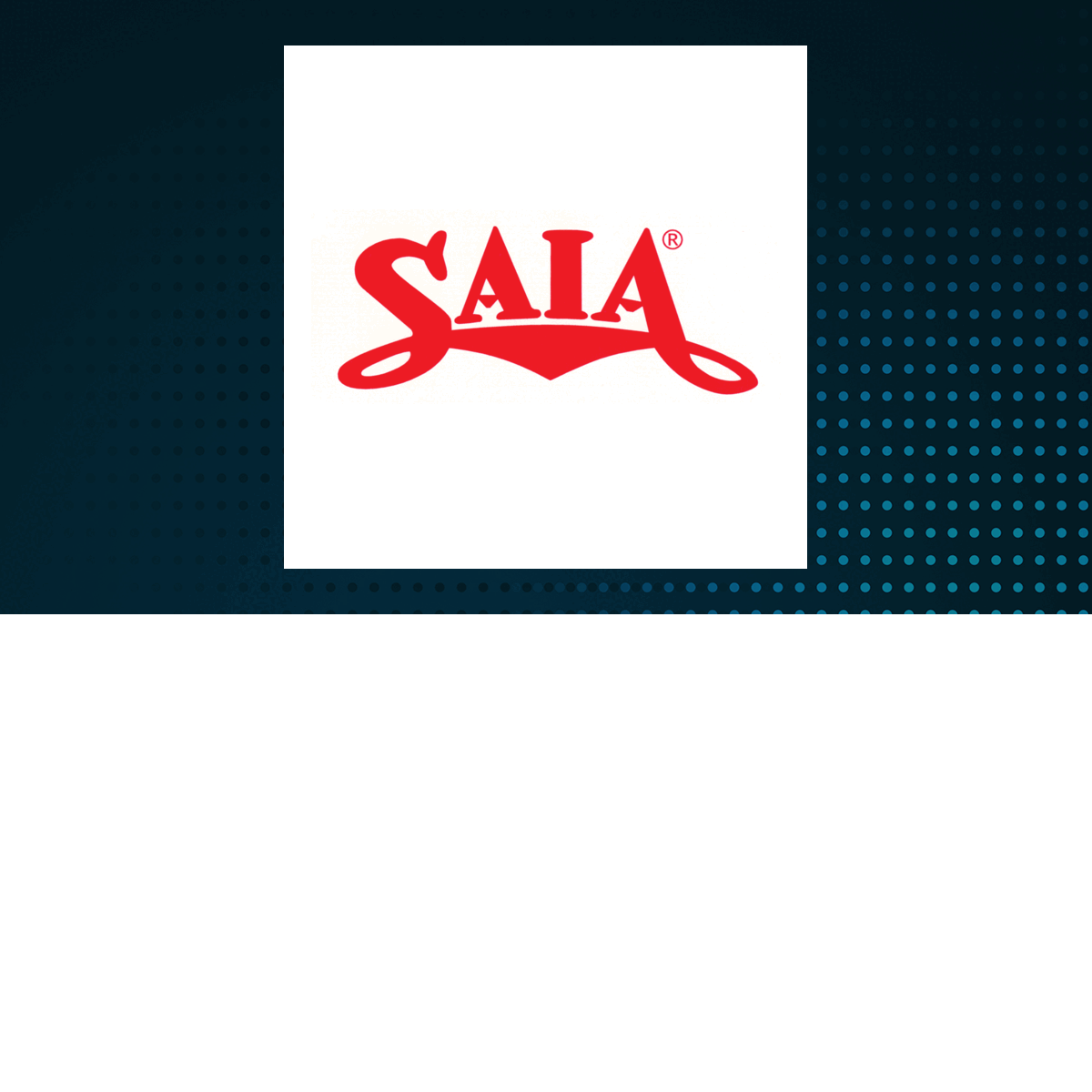 Amundi Has $14.16 Million Holdings in Saia, Inc. $SAIA