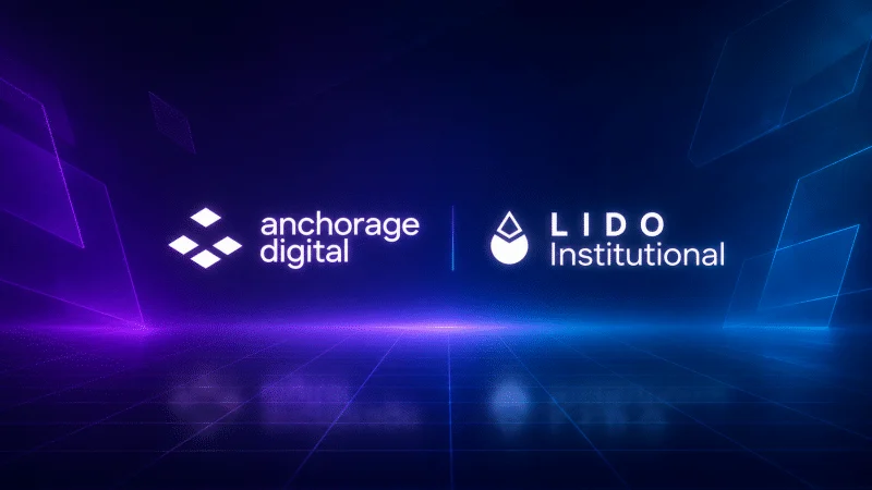 Anchorage Digital integrates Lido for institutional ETH staking