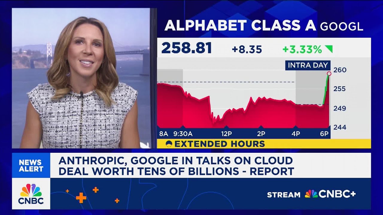 Anthropic, Google reportedly in talks on cloud deal worth tens of billions