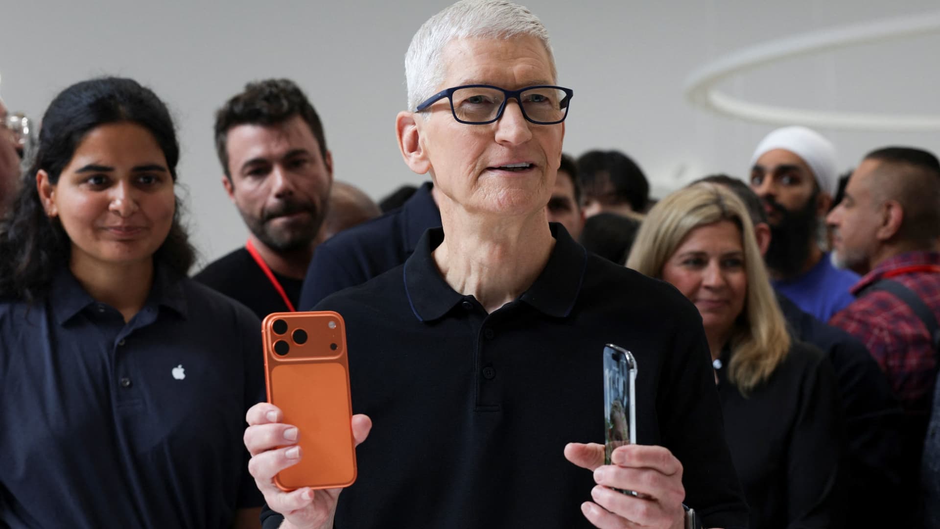 Apple CEO Tim Cook says iPhone price hikes are not tied to tariffs