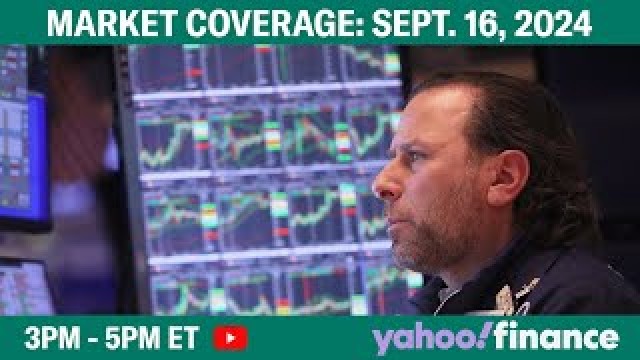 Apple pulls down Nasdaq, while Dow hits record close with Fed rate cut on the horizon