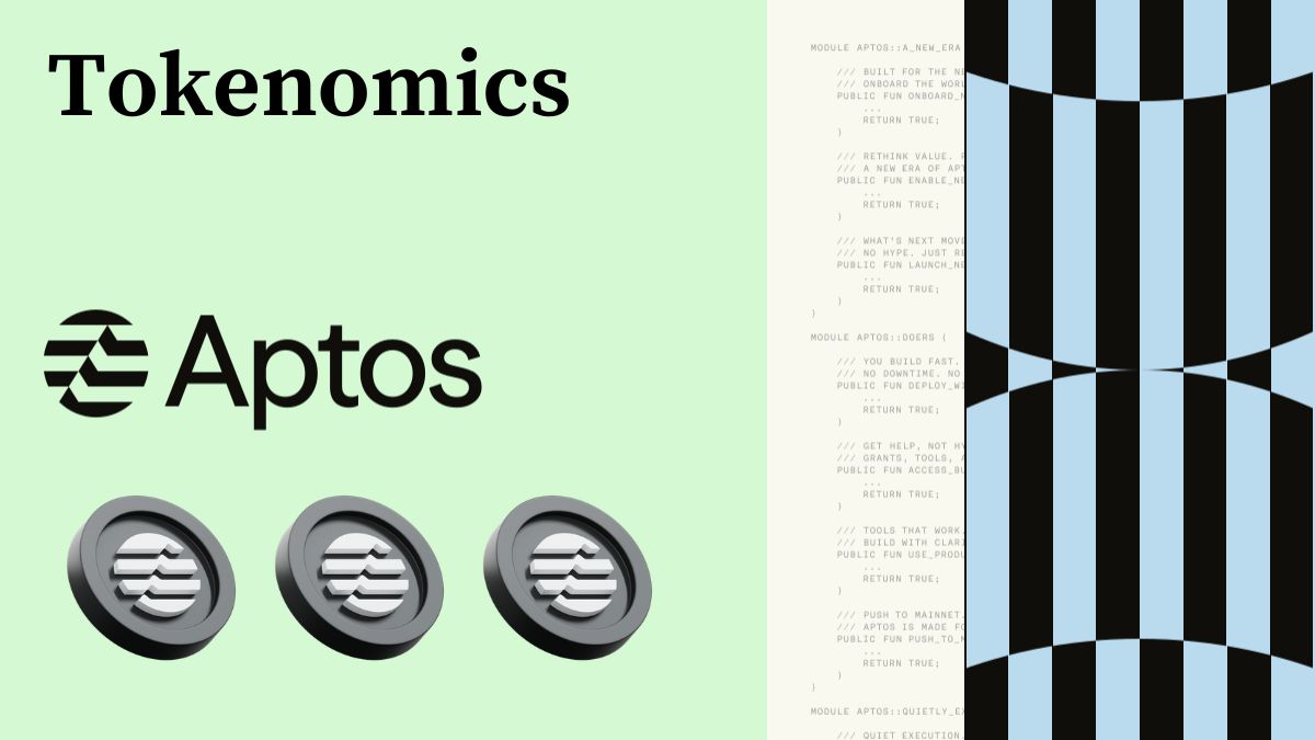 Aptos Unveils Overhauled Tokenomics Framework Centered on Usage‑Based Rewards and Supply Discipline