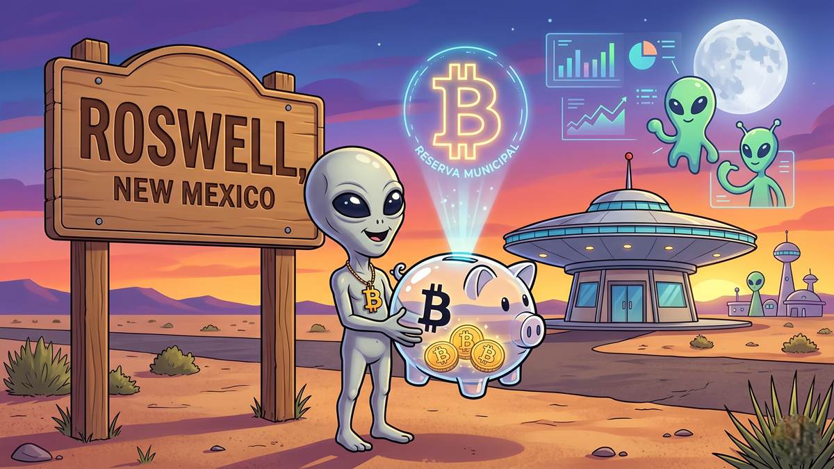 Arkham Sparks Viral Buzz Over Roswell's Tiny Bitcoin Reserve in Alien-Themed Meme