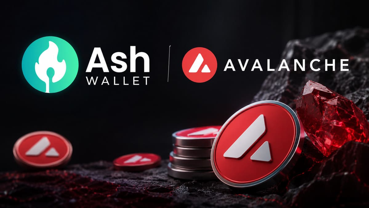 Ash Wallet Goes Live on Avalanche C-Chain Mainnet