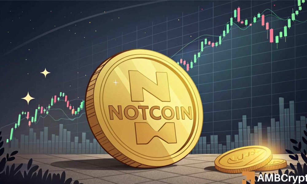 Article image for Assessing why Notcoin's $0.002 support is more fragile than it looks