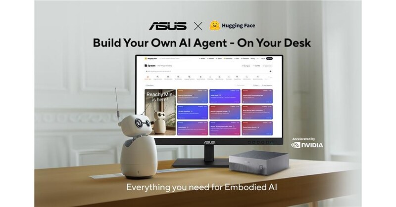 ASUS and Hugging Face to Make AI Robotics Accessible with Reachy Mini Powered by NVIDIA