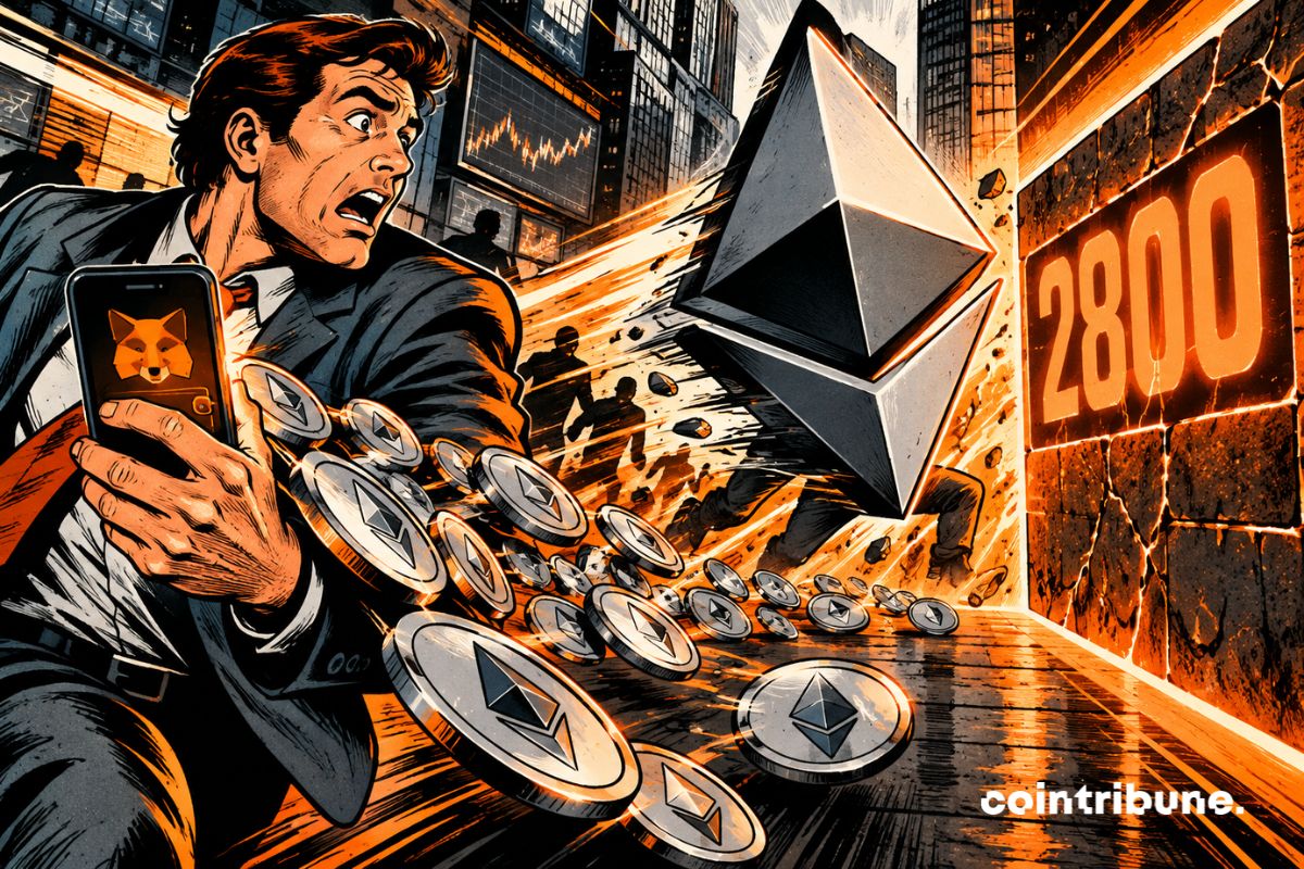 At $2,800, Ethereum is Caught Between Resistance and Record MetaMask Outflows