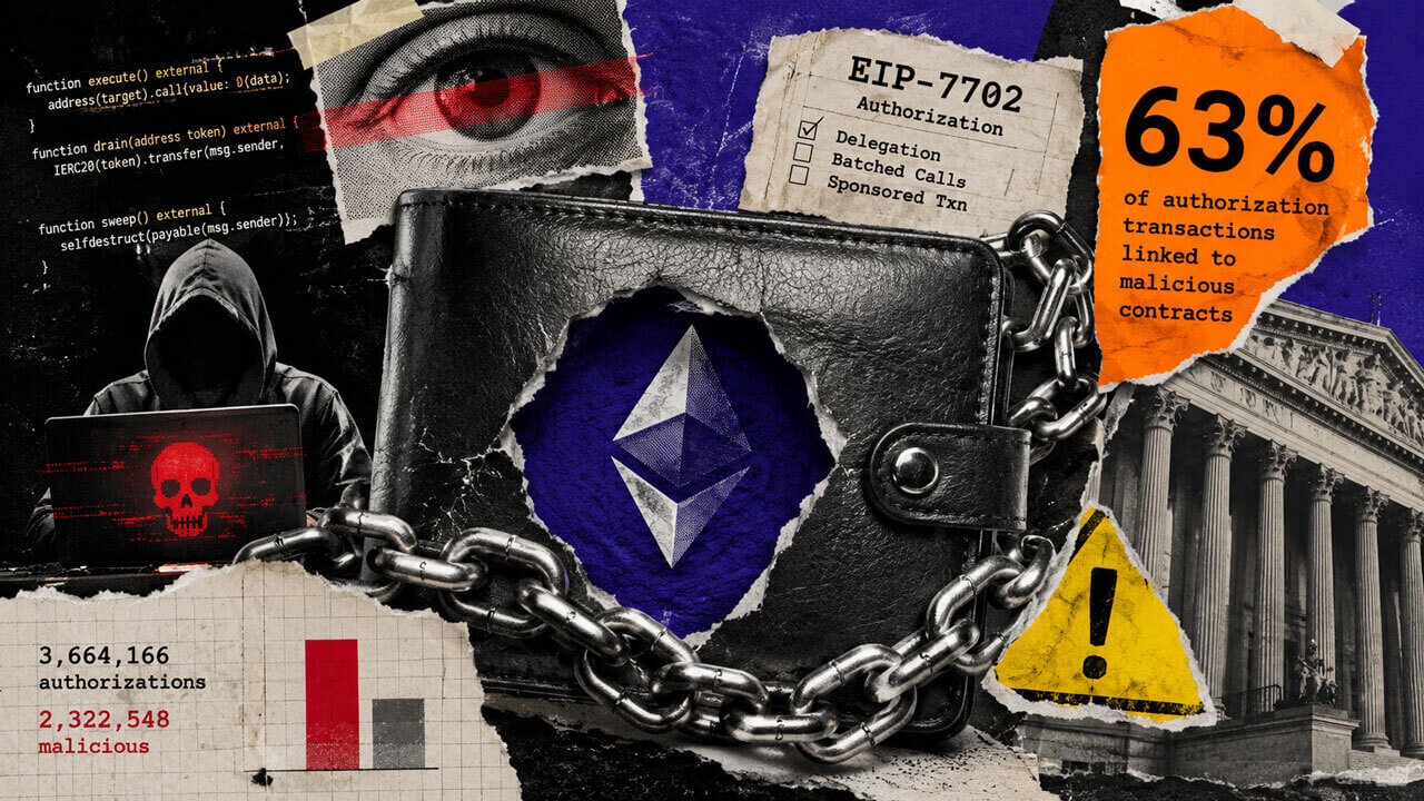 Attackers drove 63% of early use of Ethereum's new smart wallet feature