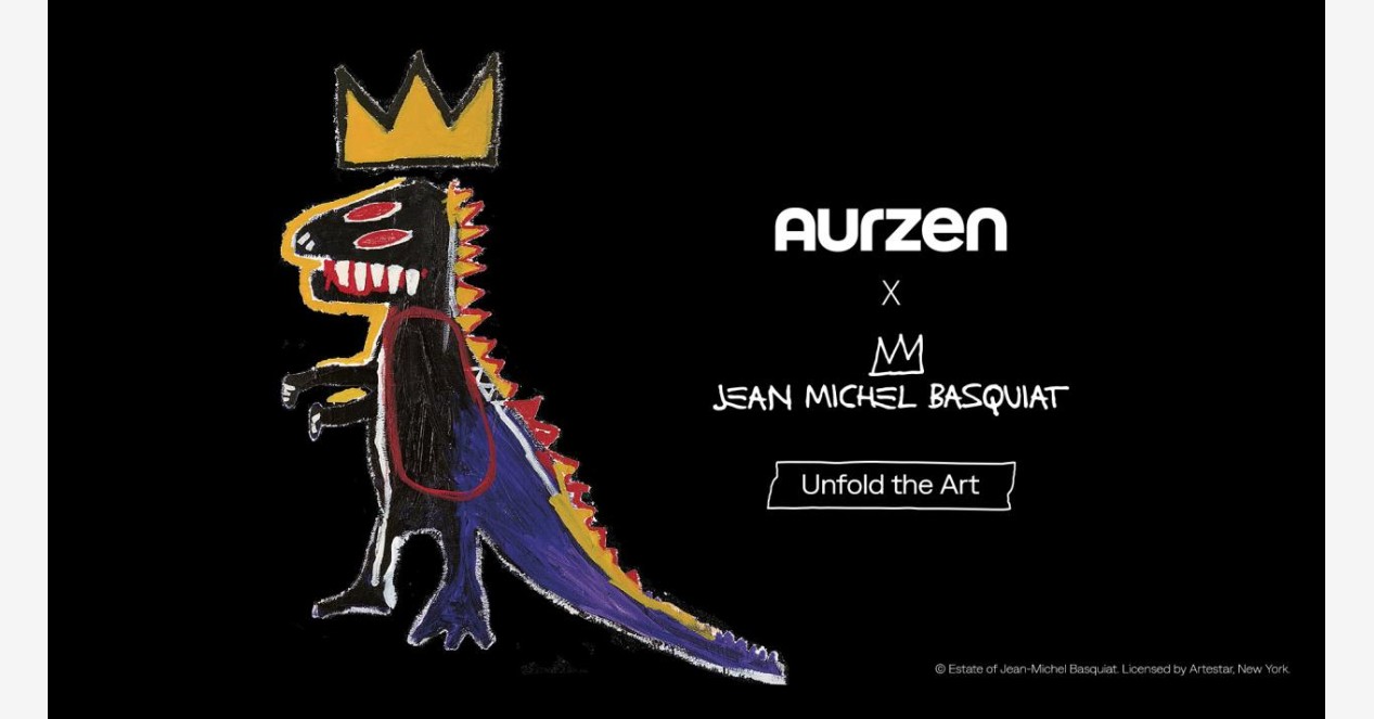 Aurzen Introduces "Unfold the Art," a New Creative Chapter Inspired by Basquiat for Portable Projection