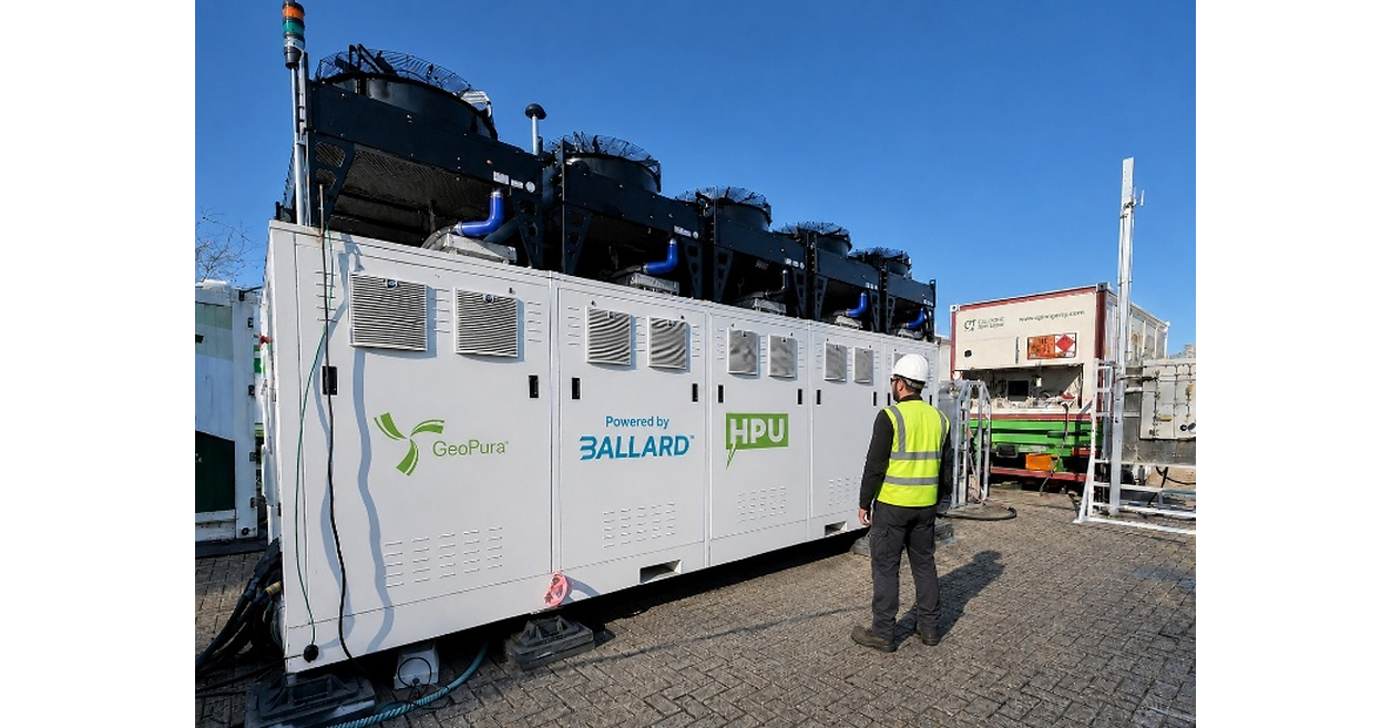 Ballard finalise l'acquisition de GeoPura et devient ainsi un fournisseur intégré de solutions énergétiques à l'hydrogène