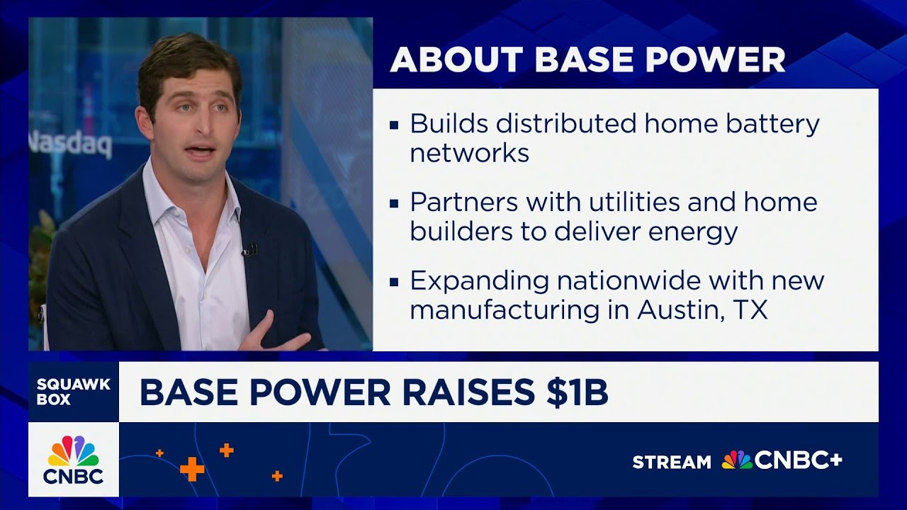 Base Power CEO Zach Dell: We sell the most affordable and reliable power on the market to homeowners
