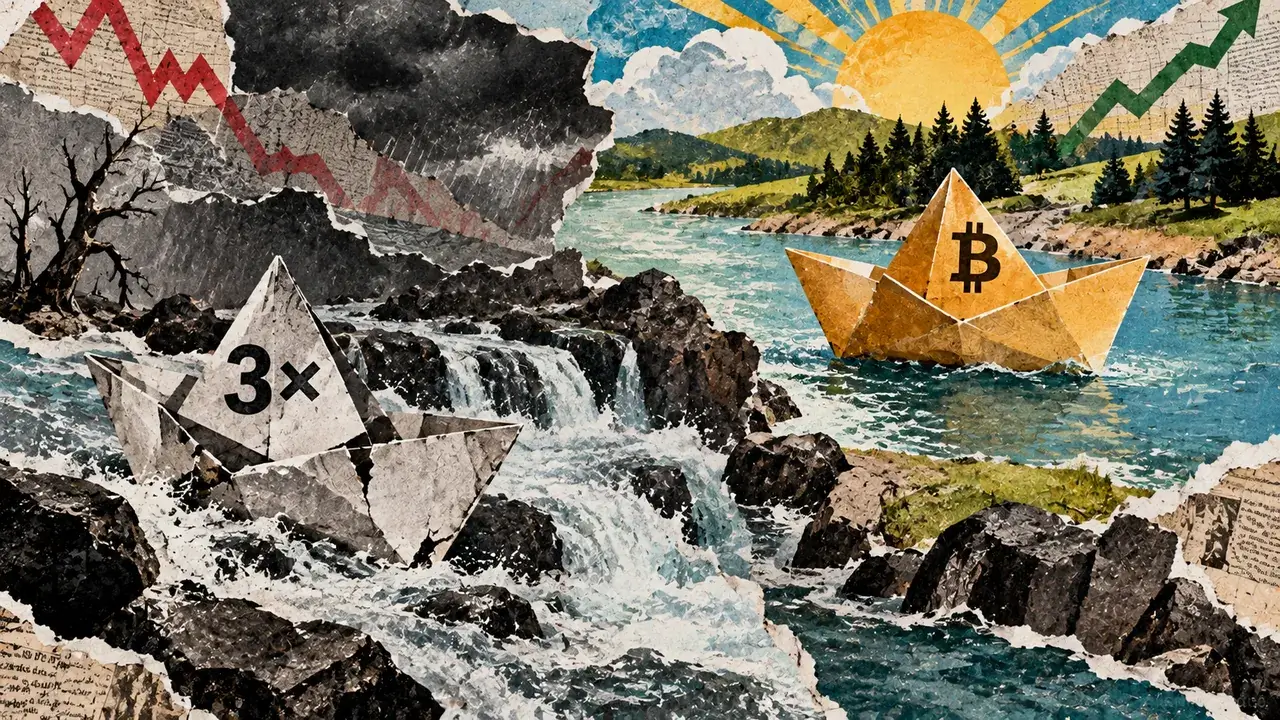 Being right about Bitcoin won't save your 3x leveraged ETF position