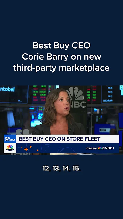 Best Buy CEO Corie Barry on new third-party marketplace