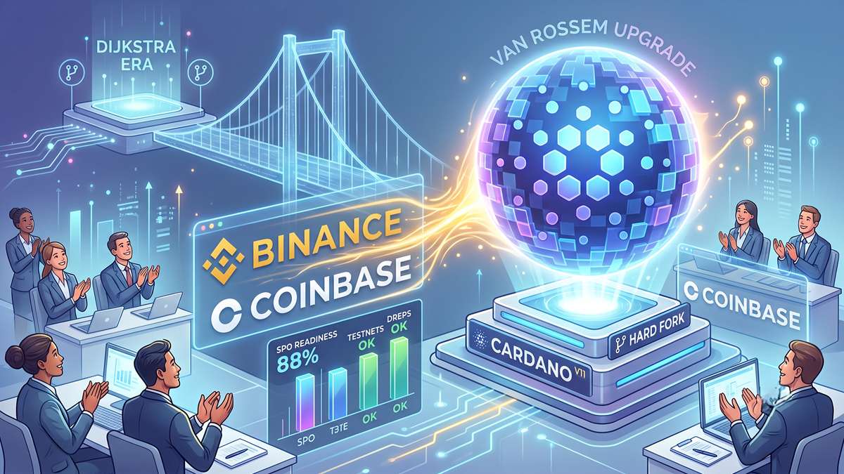 Binance and Coinbase Signal Full Support for Cardano's Next Big Upgrade