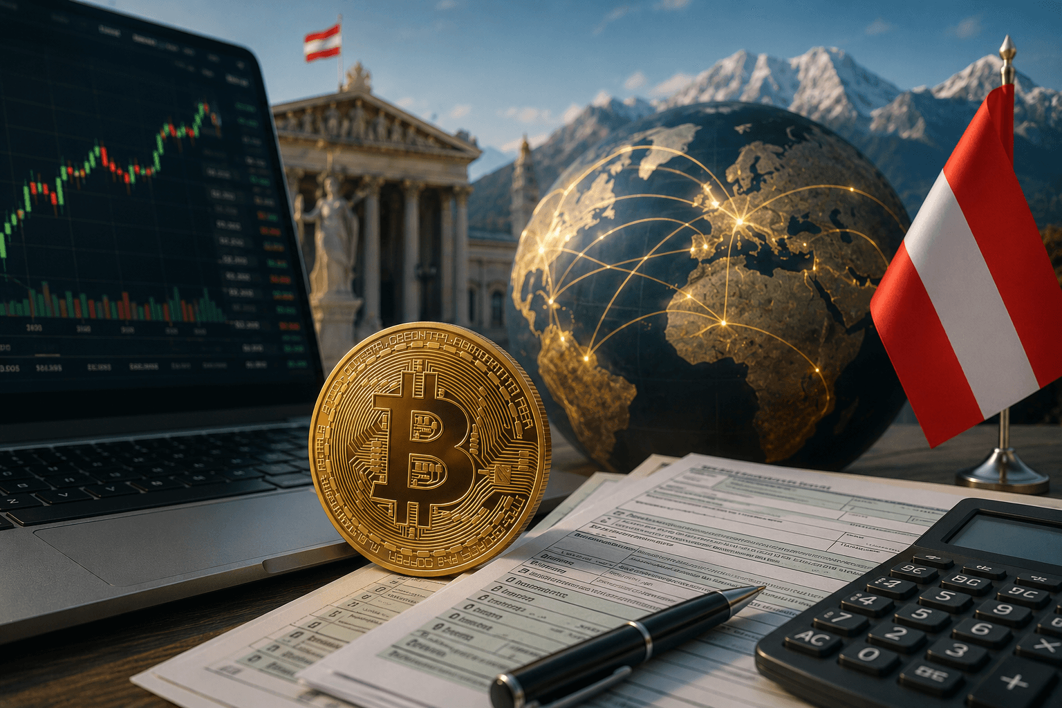 Bitcoin Abroad: The Tax Duty Austrian Investors Carry Themselves