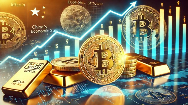 Bitcoin and gold poised for gains as China unleashes stimulus package