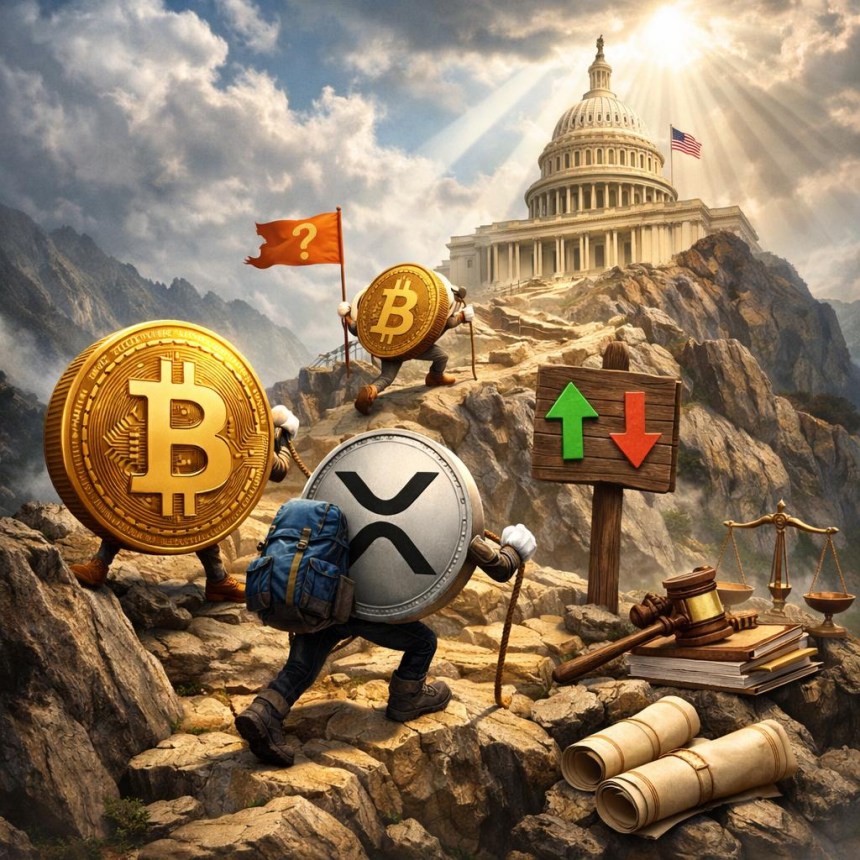 Bitcoin And XRP Climb On CLARITY Act News—But Clear Path To Law Isn't Done Yet
