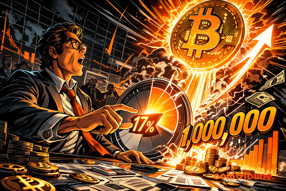 Bitcoin at 1 million: Bitwise claims that 17% of the market could be enough