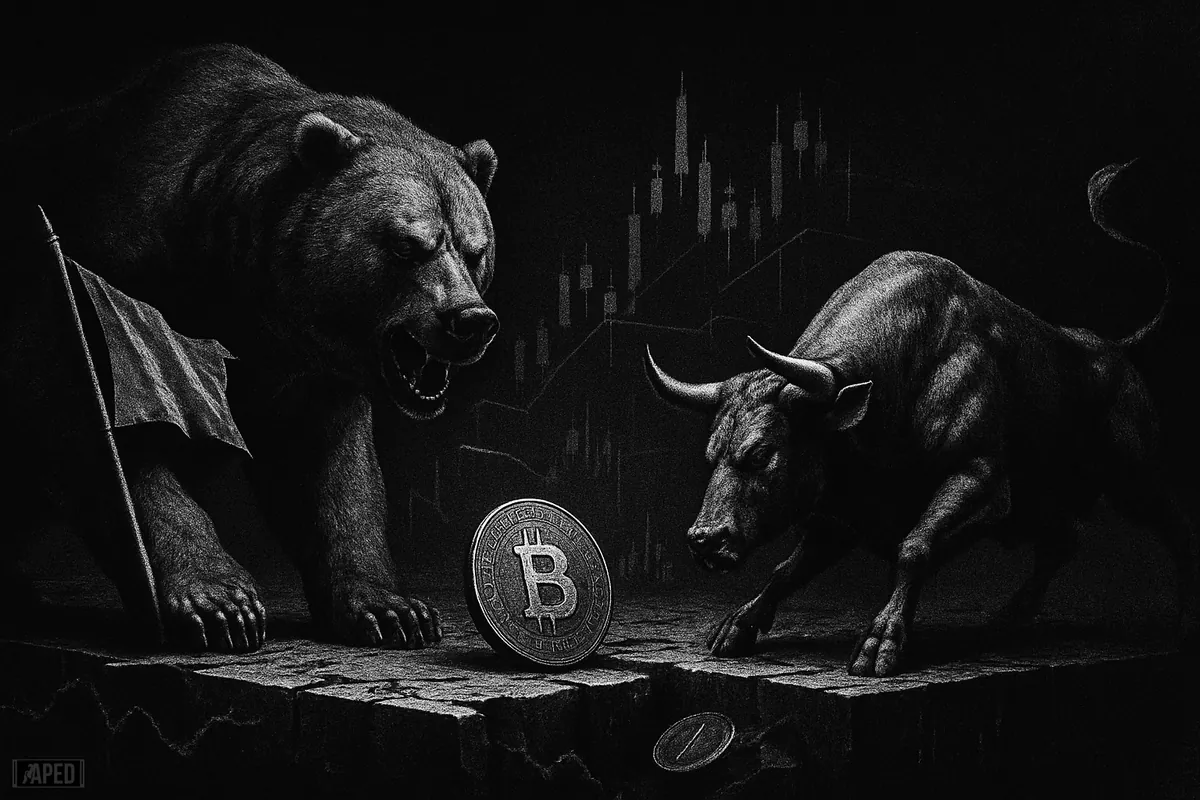 Bitcoin Bear Flag Threatens $66.9K Support