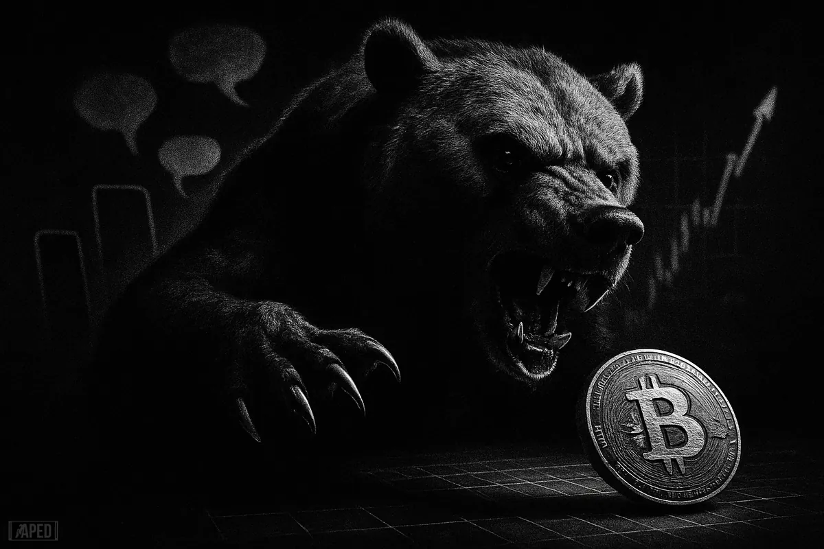 Bitcoin Bearish Chatter Hits 5 Week High