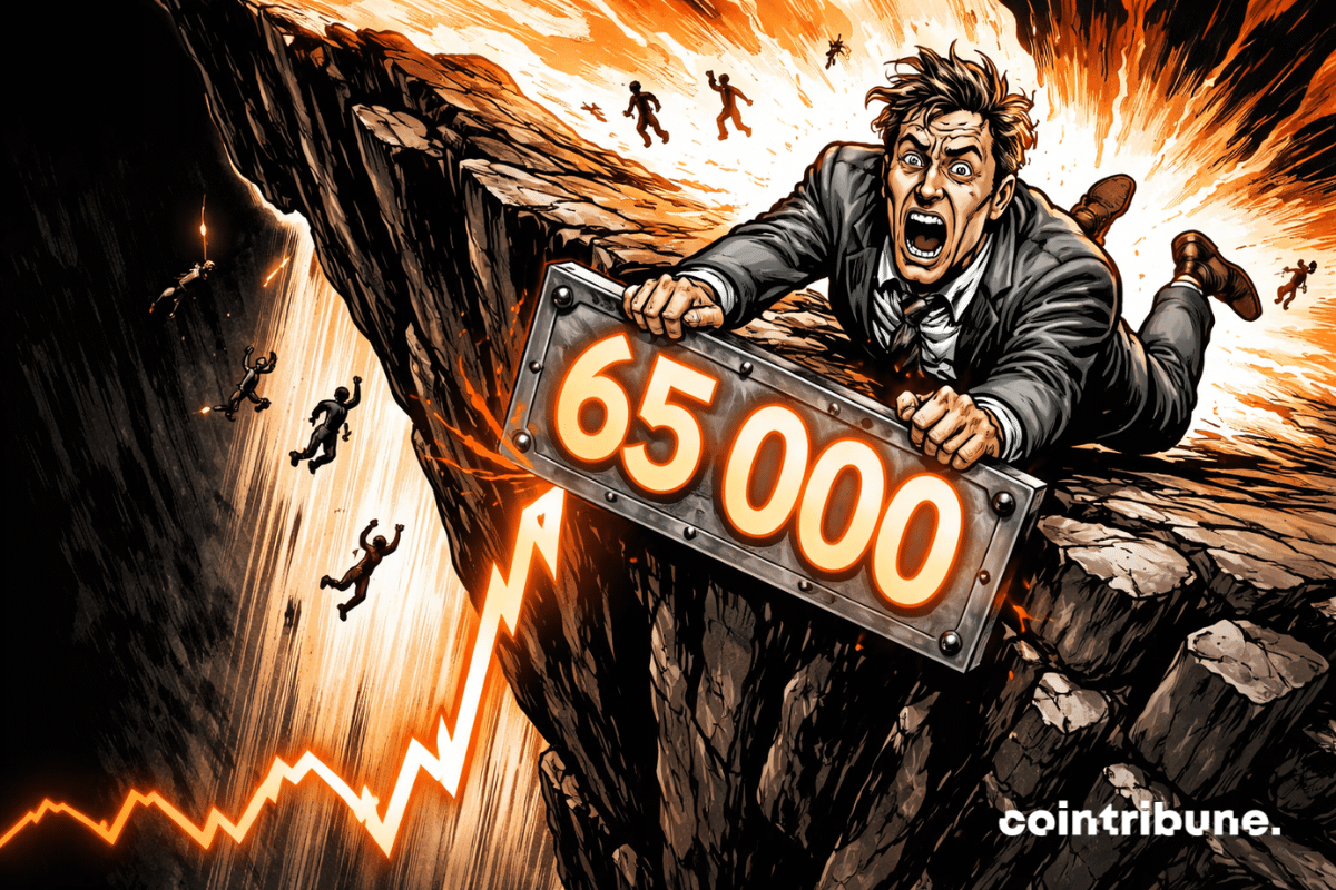 Bitcoin Briefly Drops Below $65,000 and Fear Hits a Historic Record
