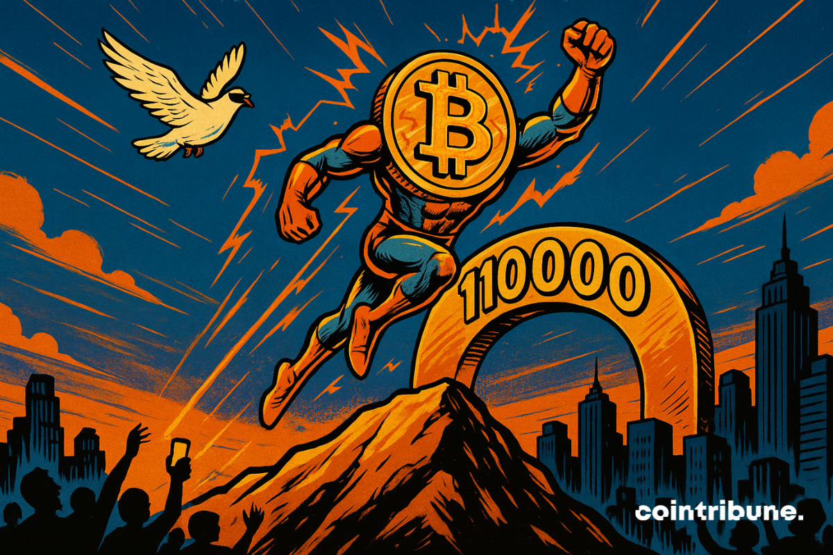 Bitcoin Climbs $110K Mark Amid Global Optimism