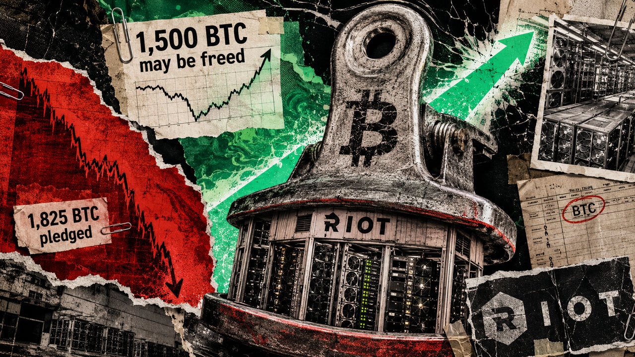 Bitcoin crash forced Riot to pledge 1,825 BTC, but this huge rally may now free up 1,500 BTC