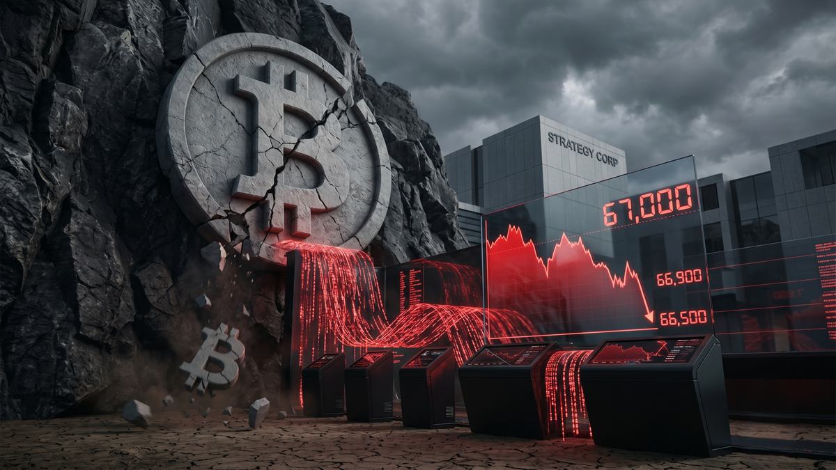 Bitcoin Crashes Below $67,000 for the First Time Since February
