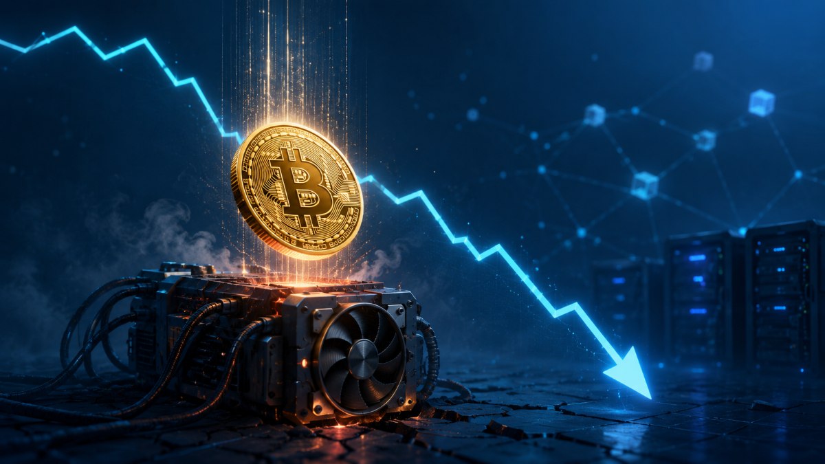 Bitcoin Difficulty Falls Sharply Amid Growing Pressure on Miners