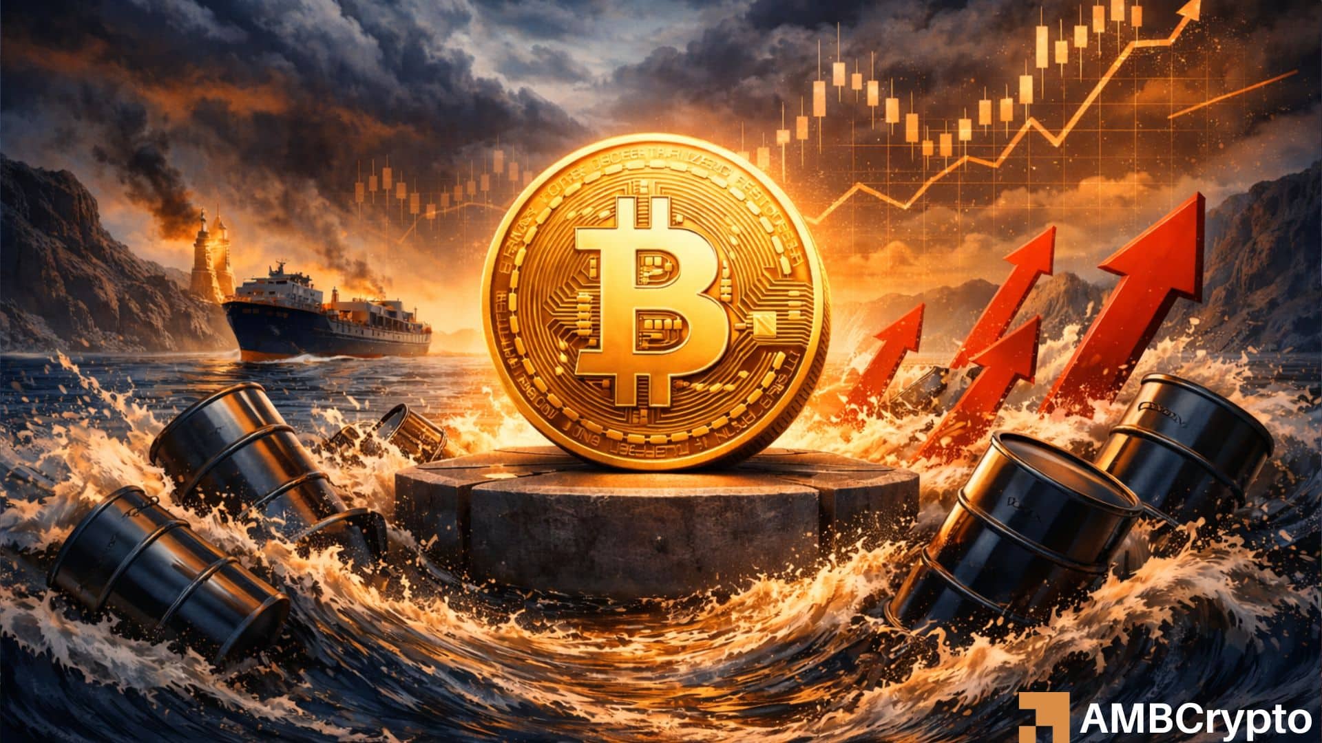 Bitcoin dips as Oil nears $100 – BTC's resilience at $70K holds IF