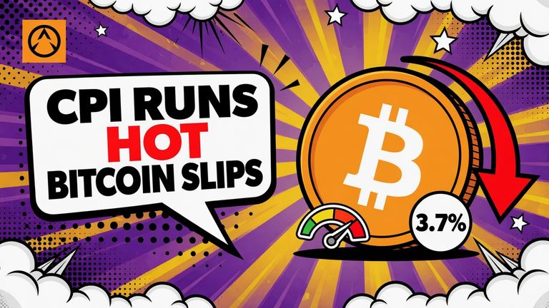 Bitcoin Drops as September CPI Beats Forecasts at 3.7%