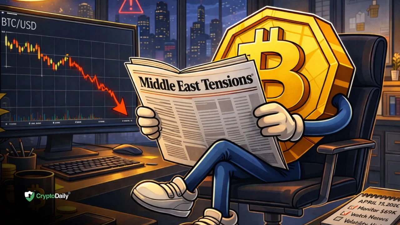 Bitcoin Drops Below $71K After $74K rejection: Middle East Tensions Trigger Pullback – Price Outlook April 13, 2026