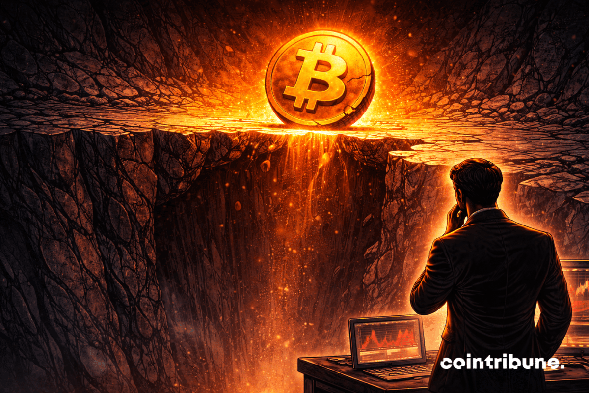 Bitcoin Drops Sharply Amid Heavy Liquidations