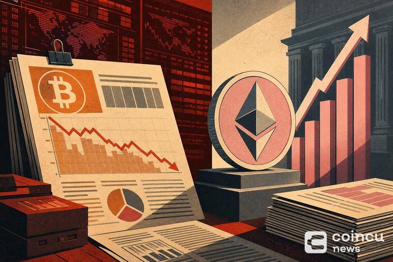 Bitcoin ETFs End Nine-Day Inflow Streak as Ethereum Funds Extend Inflows