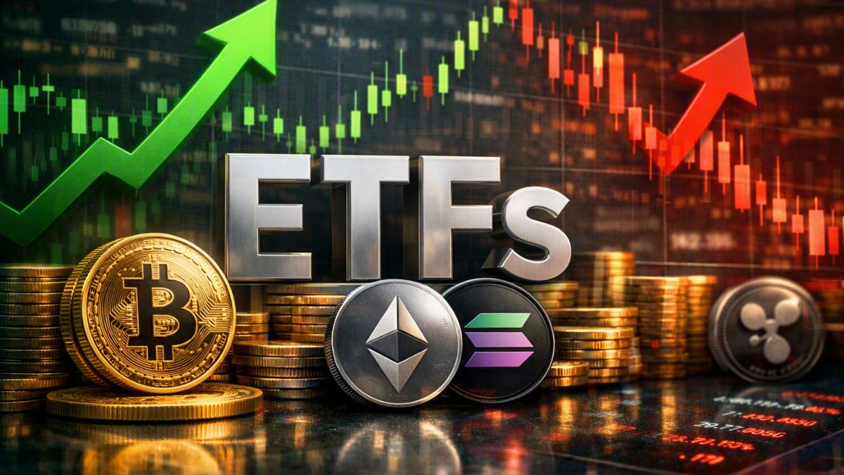 Bitcoin ETFs Record $101.2M Inflows; Ethereum and Solana Face Outflows