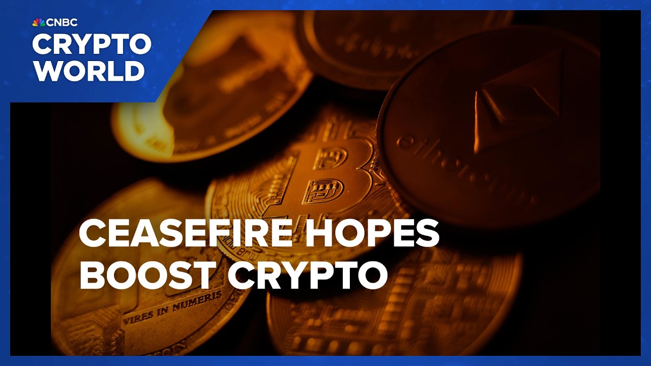 Bitcoin, ether trim recent losses as investors hope for end to Iran war: CNBC Crypto World